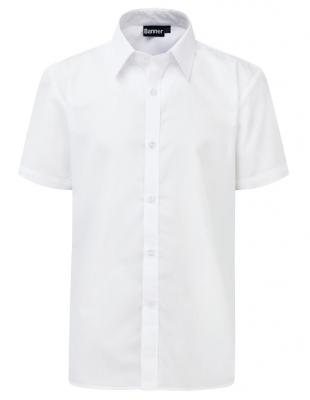 Wingman White Short Sleeved White Pilot Shirt Ad Small
